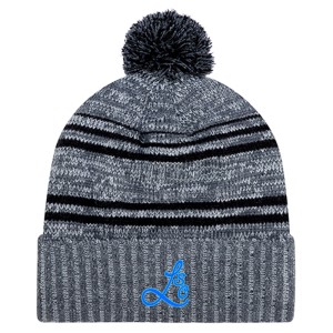 LSC - AJM Acrylic / Polyester Micro Fleece Cuff Toque w/ Pom Pom